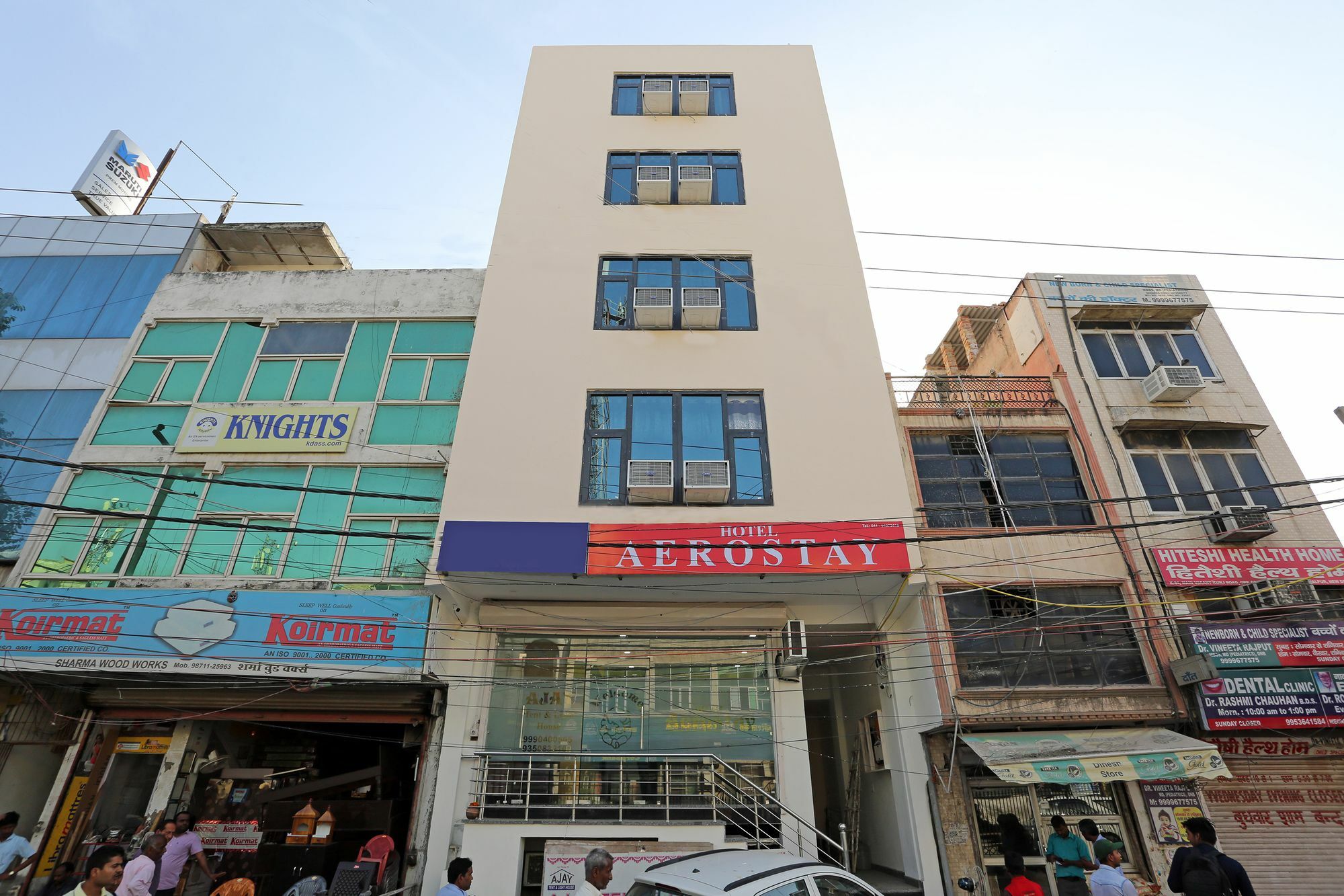Hotel Aero Stay Neu-Delhi Exterior foto