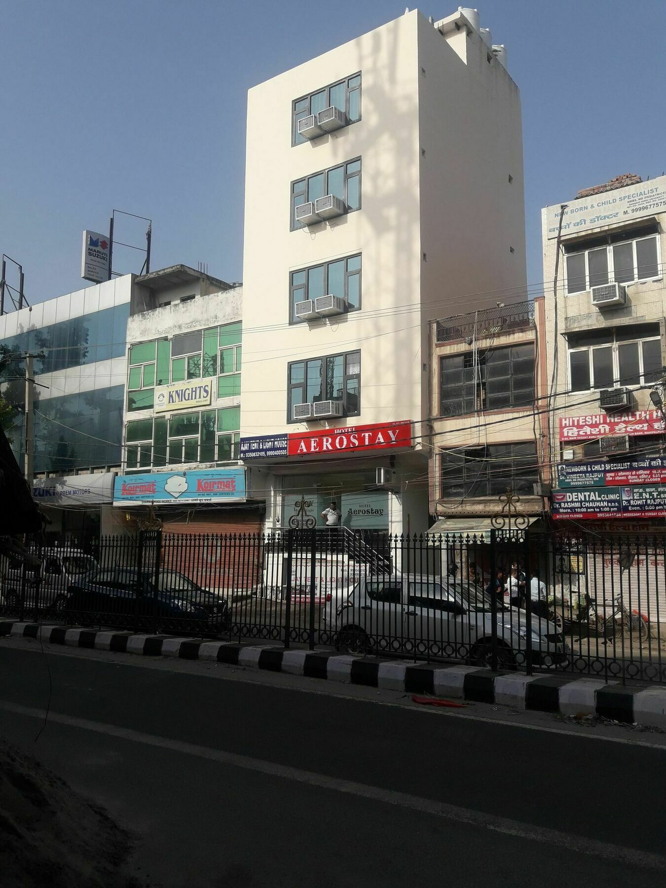 Hotel Aero Stay Neu-Delhi Exterior foto